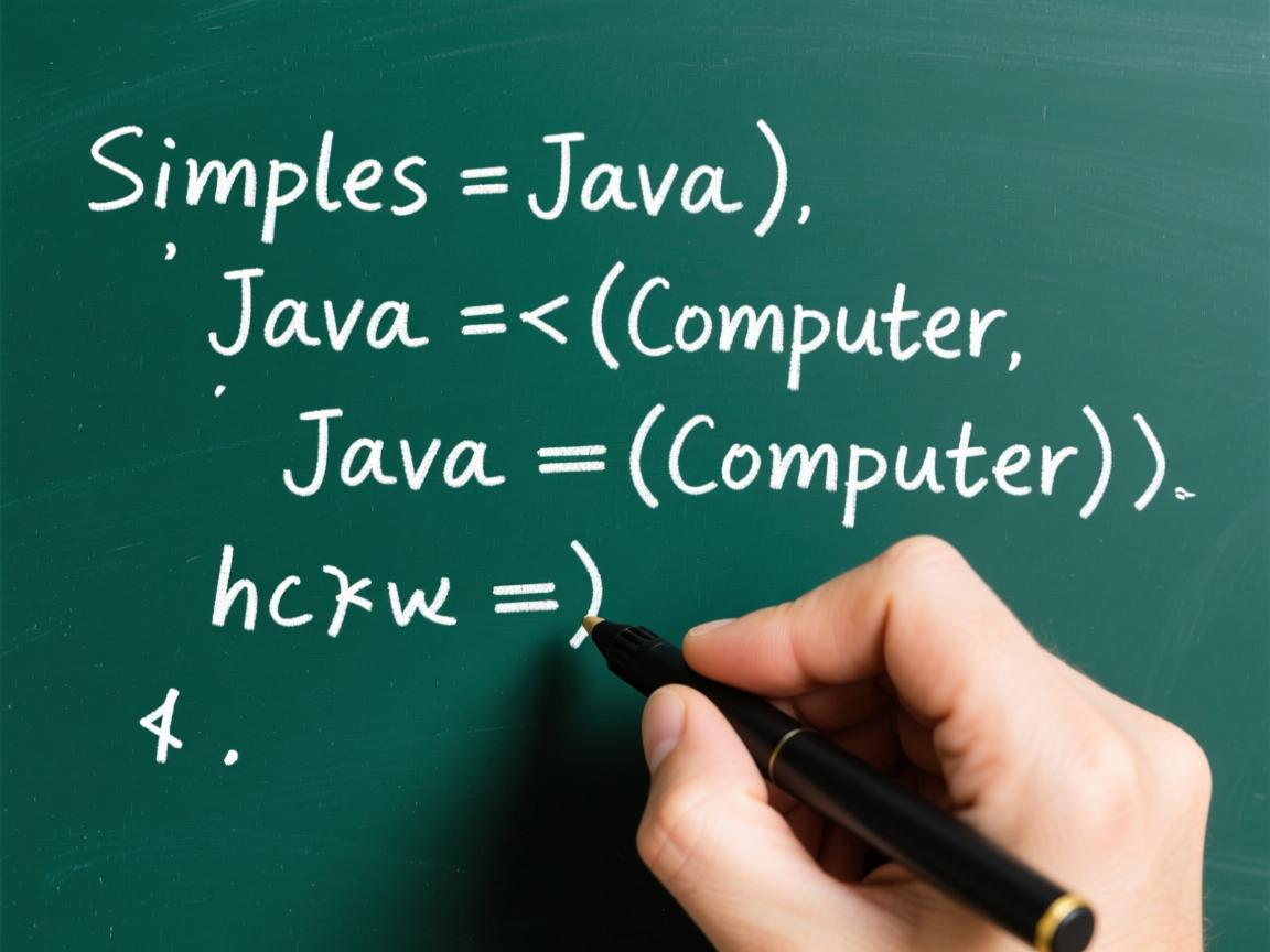 java 简单的计算机代码怎么写  第1张