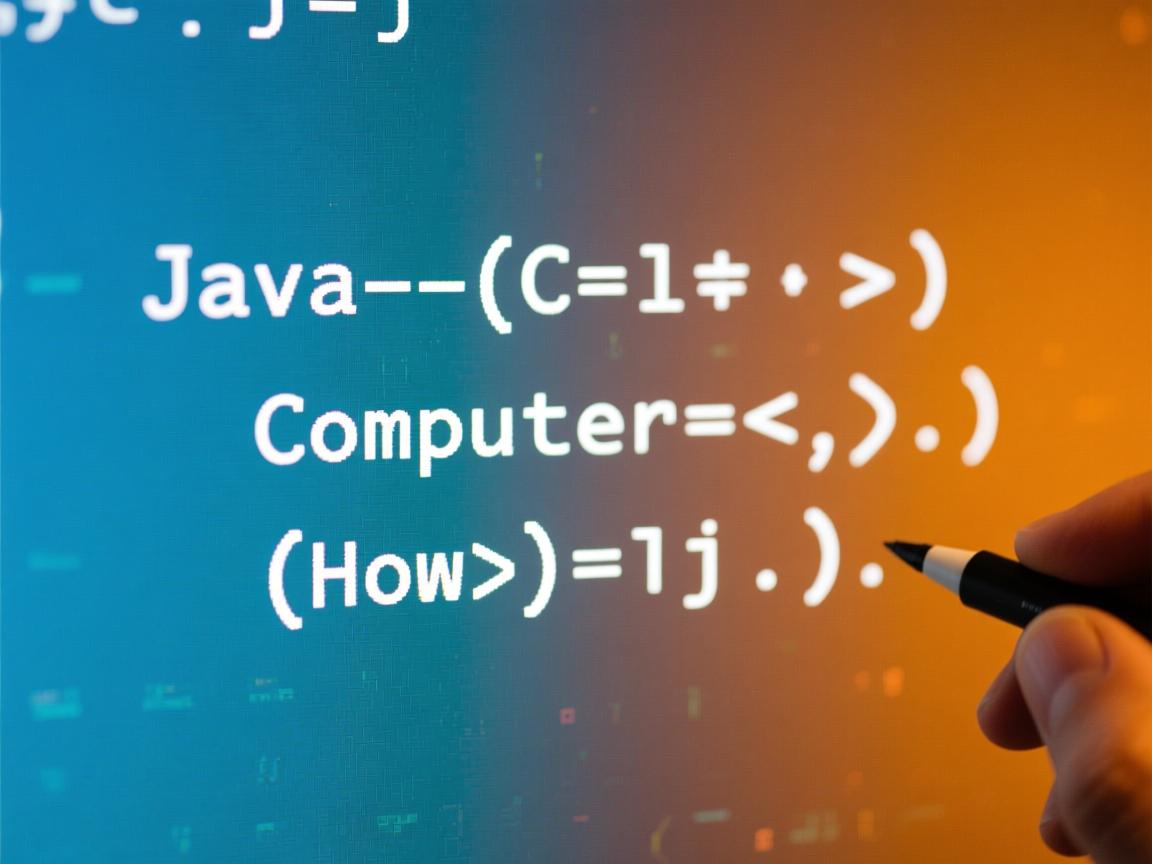 java 简单的计算机代码怎么写  第2张