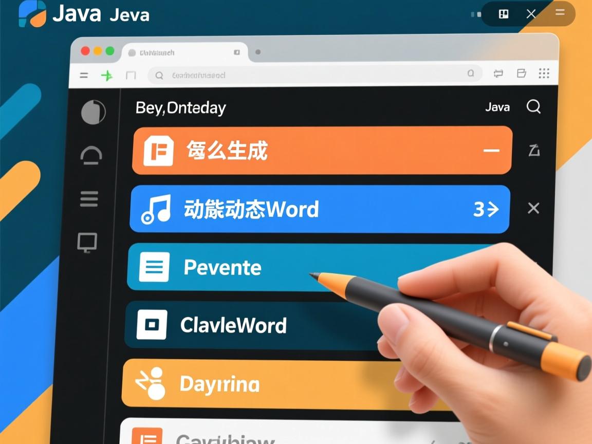 java 怎么生成动态word目录 第3张 java 怎么生成动态word目录 第3张