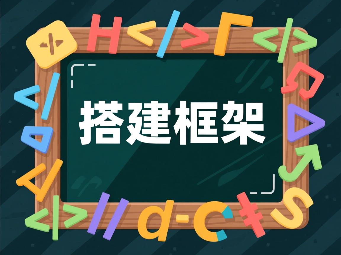 html如何搭建框架