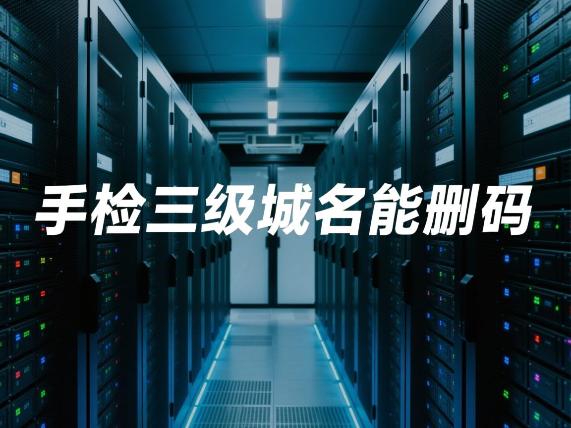 虚拟主机三级域名能删吗 第3张 虚拟主机三级域名能删吗 第3张