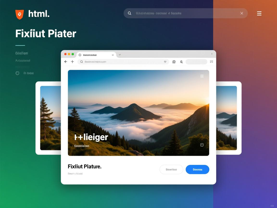 如何在html中固定图片  第2张