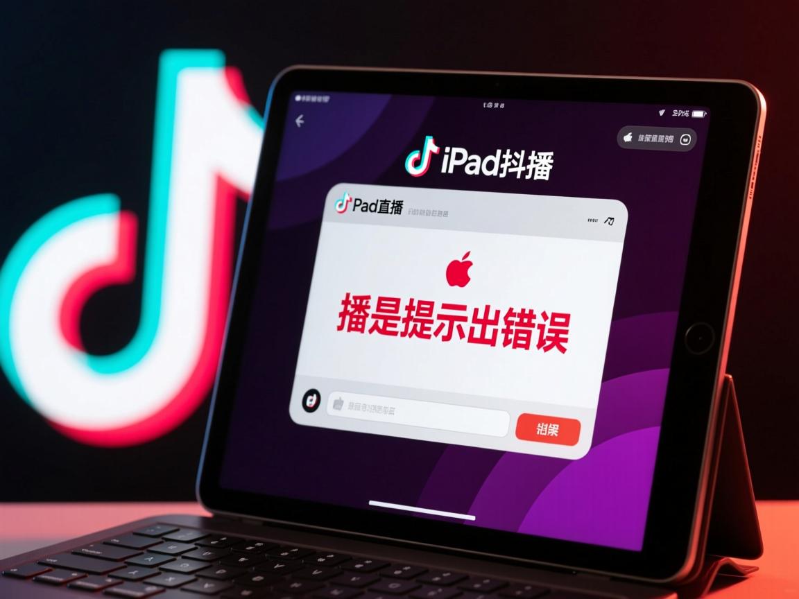 为什么ipad抖音直播老是提示出错  第3张
