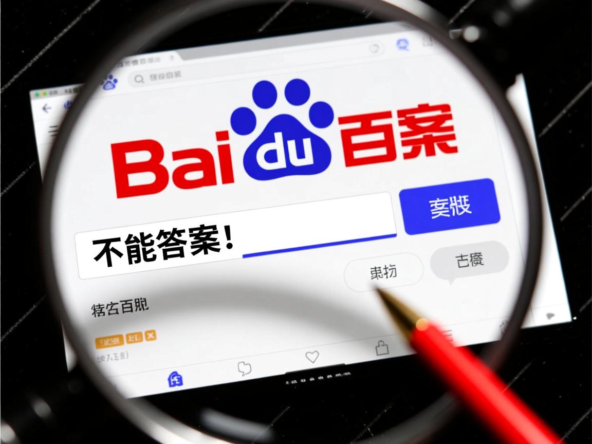百度为什么不能搜答案了 第2张 百度为什么不能搜答案了 第2张