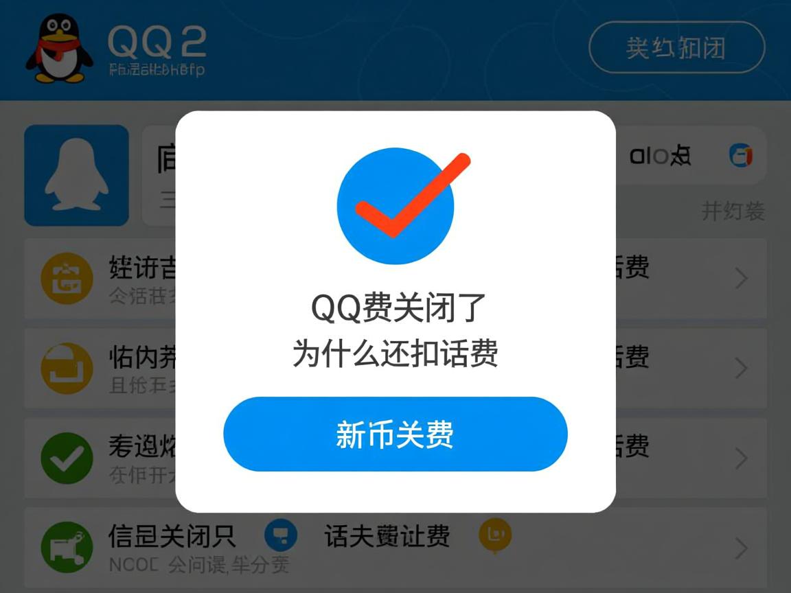 QQ续费关闭了为什么还扣话费 第2张 QQ续费关闭了为什么还扣话费 第2张