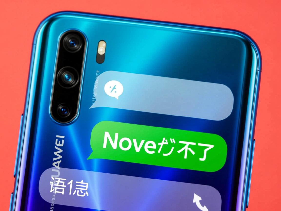 华为nova3为什么发不了信息