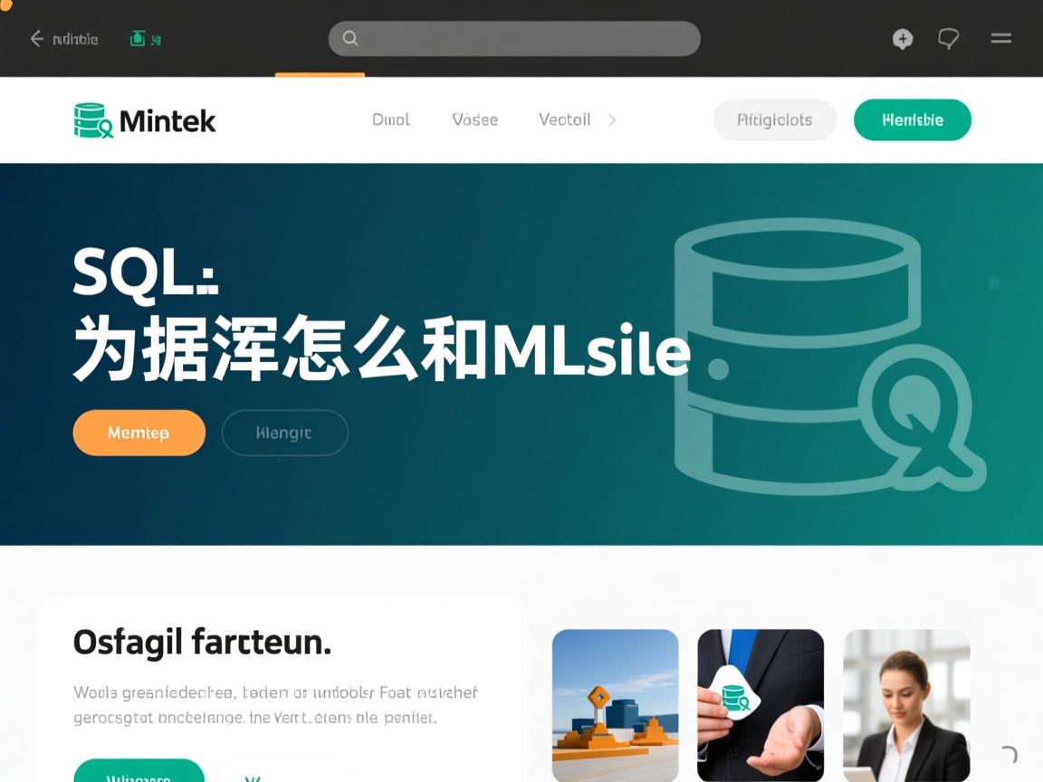 sql数据库怎么和网站  第2张