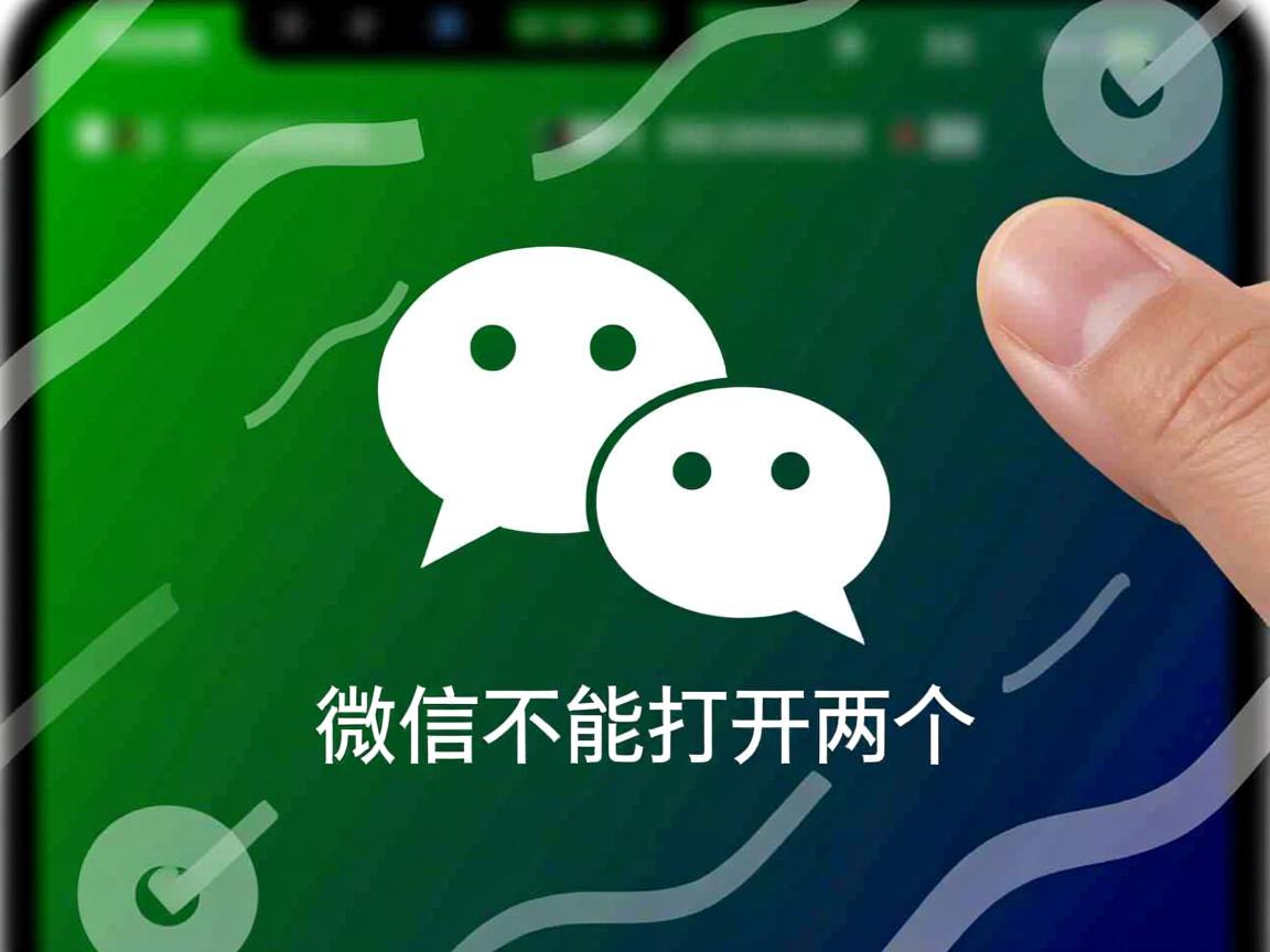 为什么微信不能打开两个 第1张 为什么微信不能打开两个 第1张