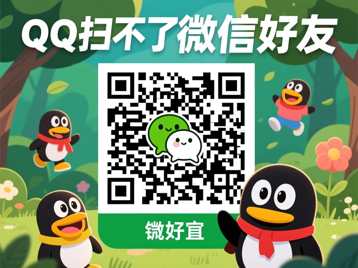 为什么qq上扫不了微信好友 第1张 为什么qq上扫不了微信好友 第1张