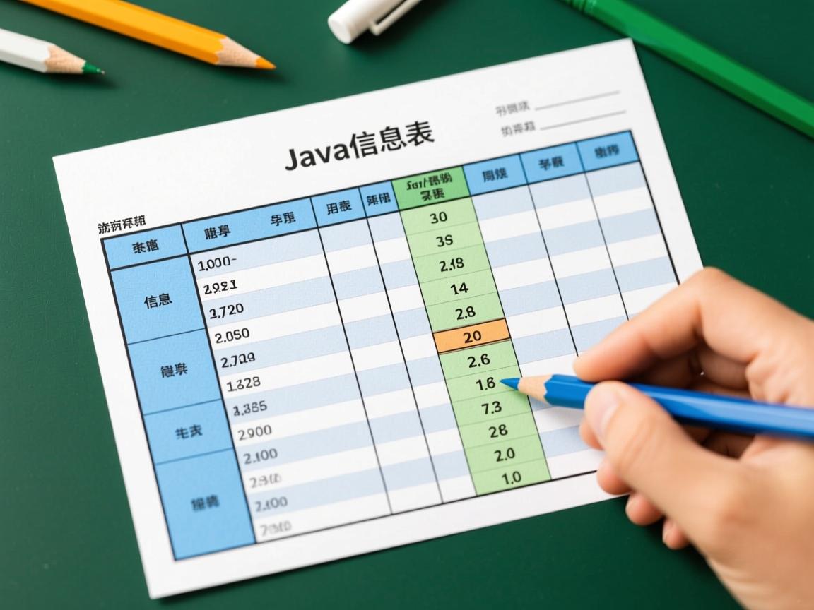 java学生信息表怎么做  第2张