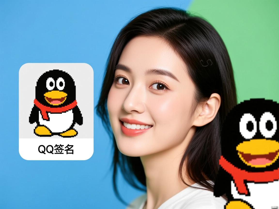 为什么我的QQ签名在头像旁边  第1张