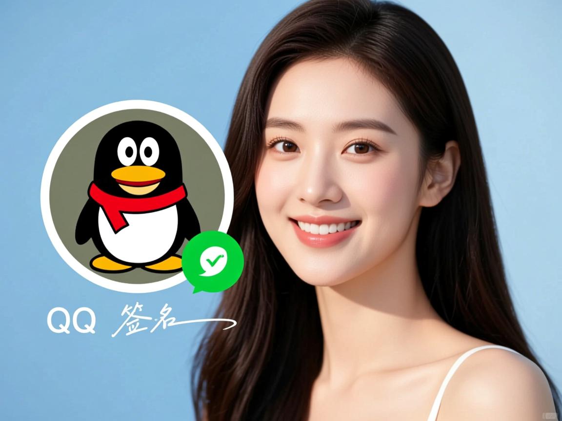 为什么我的QQ签名在头像旁边  第2张