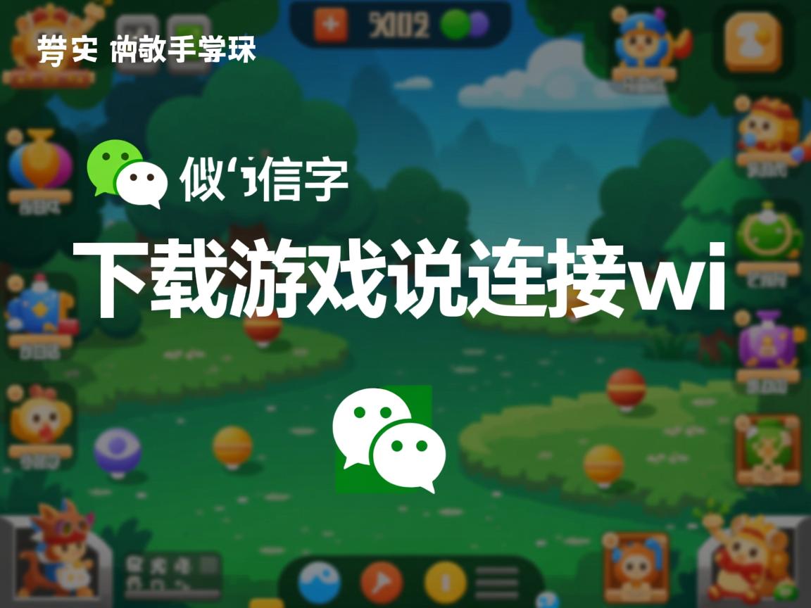 微信下载游戏为什么说连接wi 第1张 微信下载游戏为什么说连接wi 第1张