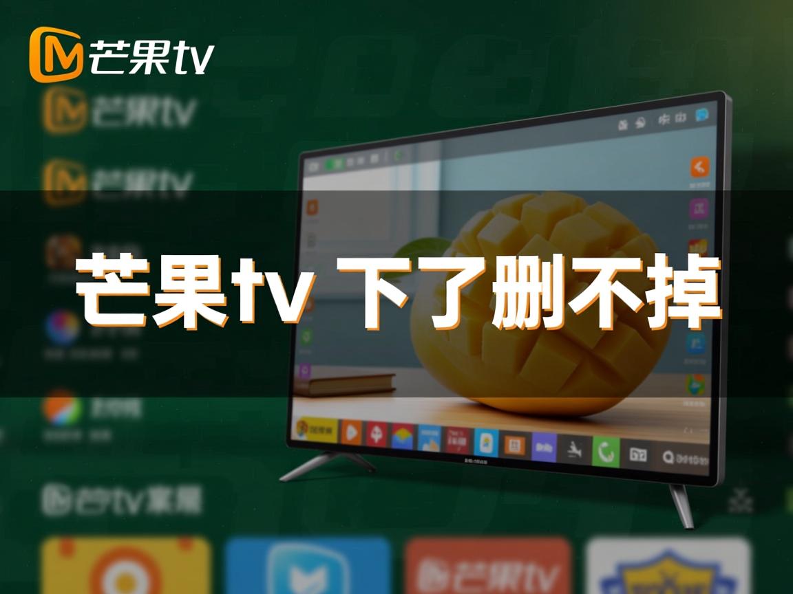 PC端芒果TV为什么下了删不掉