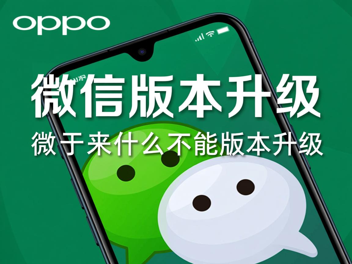 oppo手机为什么微信不能版本升级 第1张 oppo手机为什么微信不能版本升级 第1张