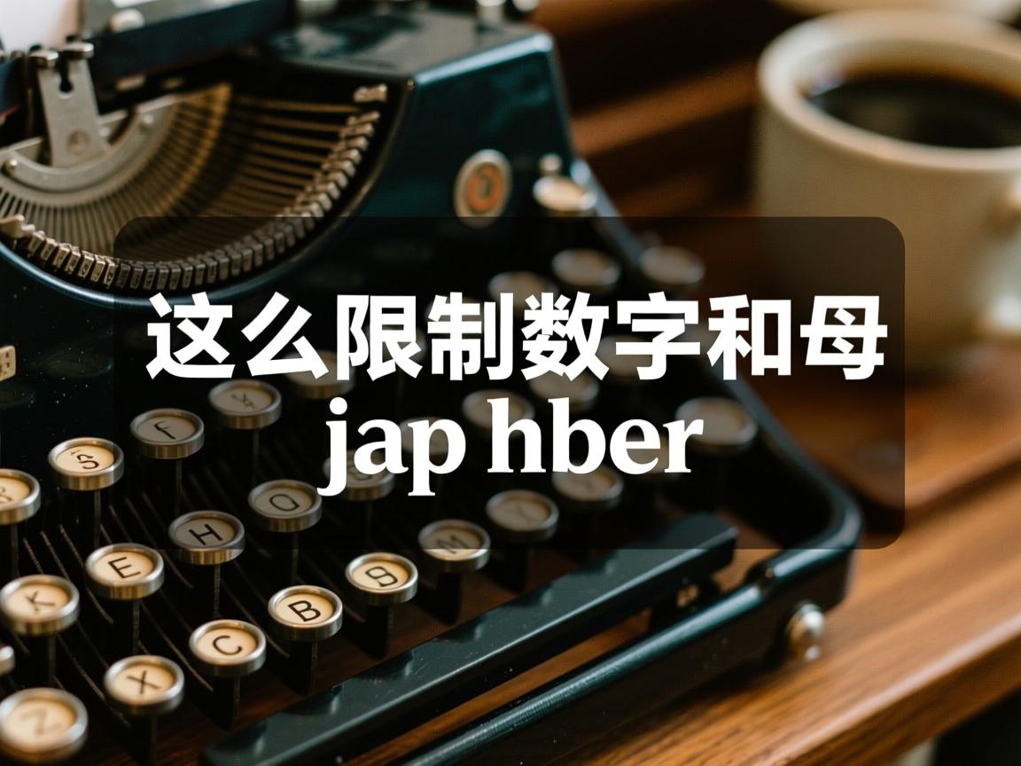 java 怎么限制数字和字母 第2张 java 怎么限制数字和字母 第2张