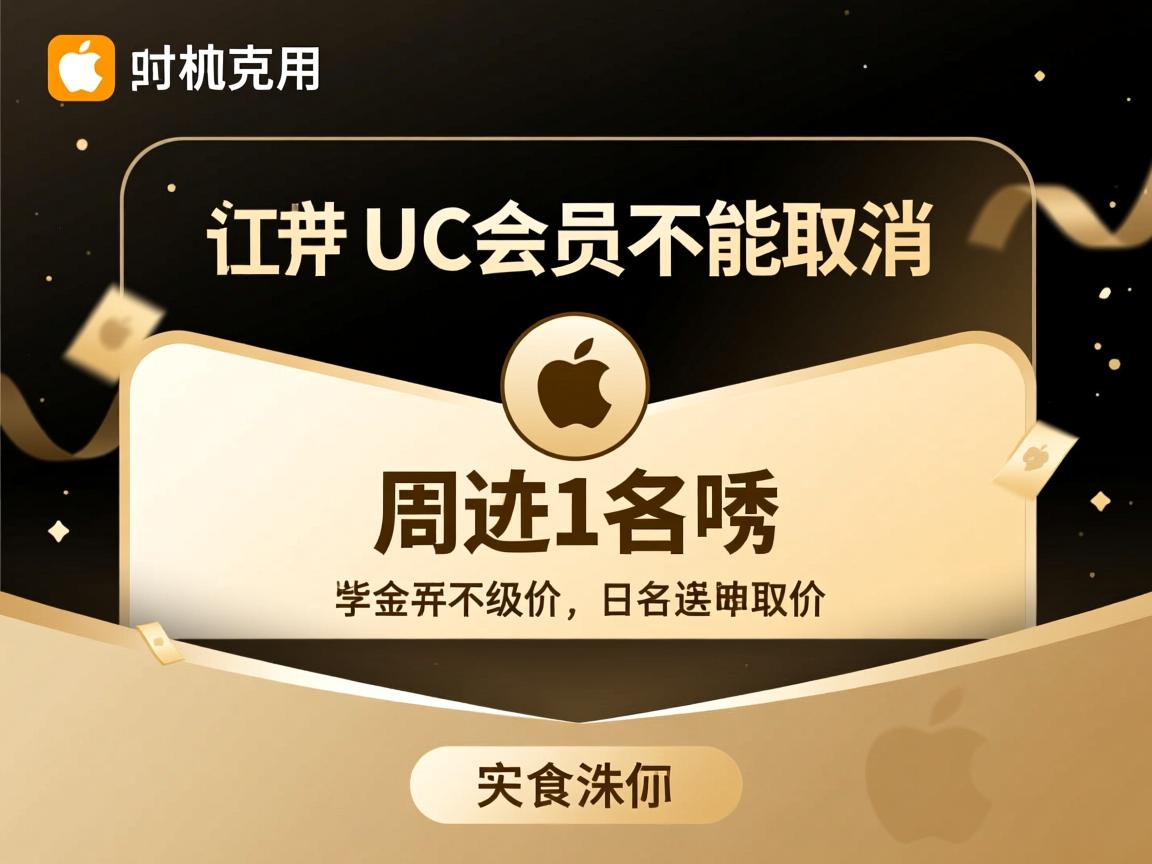 为什么苹果UC会员不能取消 第2张 为什么苹果UC会员不能取消 第2张