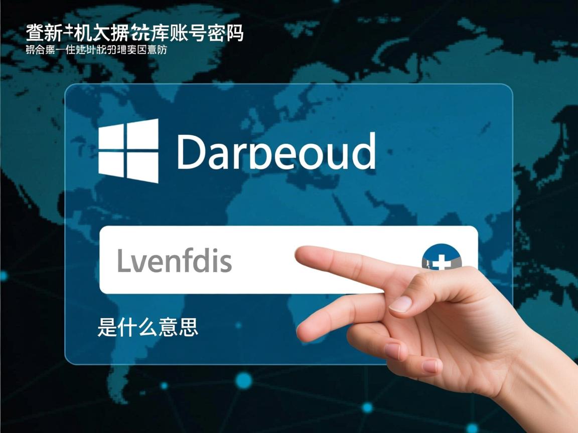 怎么查看本机数据库账号密码是什么意思 第3张 怎么查看本机数据库账号密码是什么意思 第3张