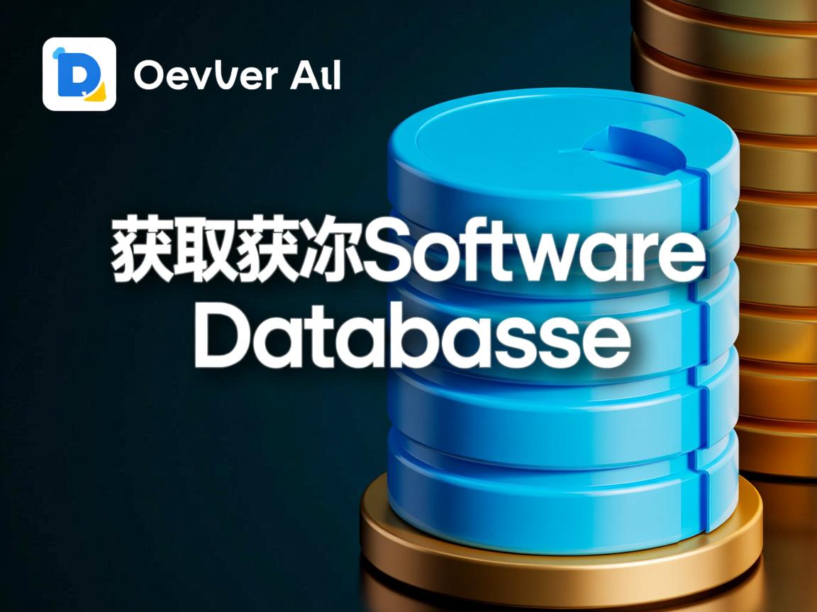 怎么获取软件的数据库 第3张 怎么获取软件的数据库 第3张