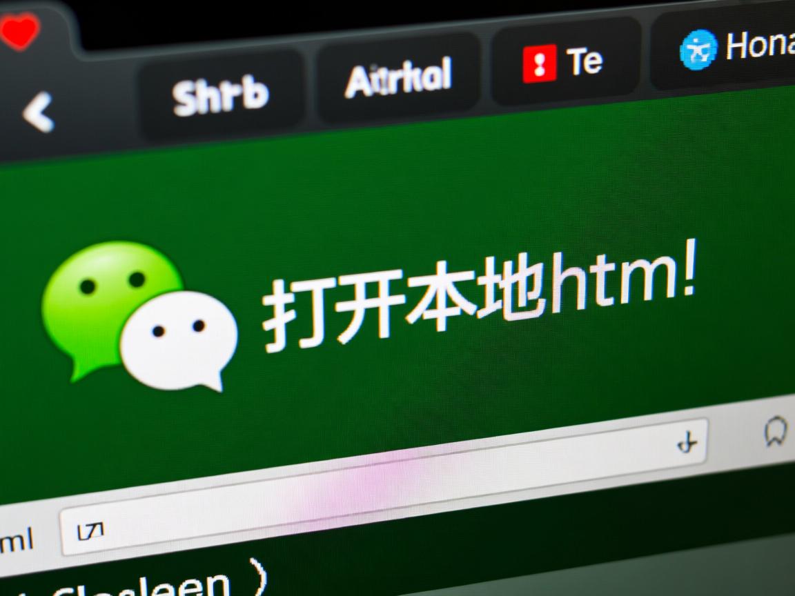 微信如何打开本地html 第1张 微信如何打开本地html 第1张