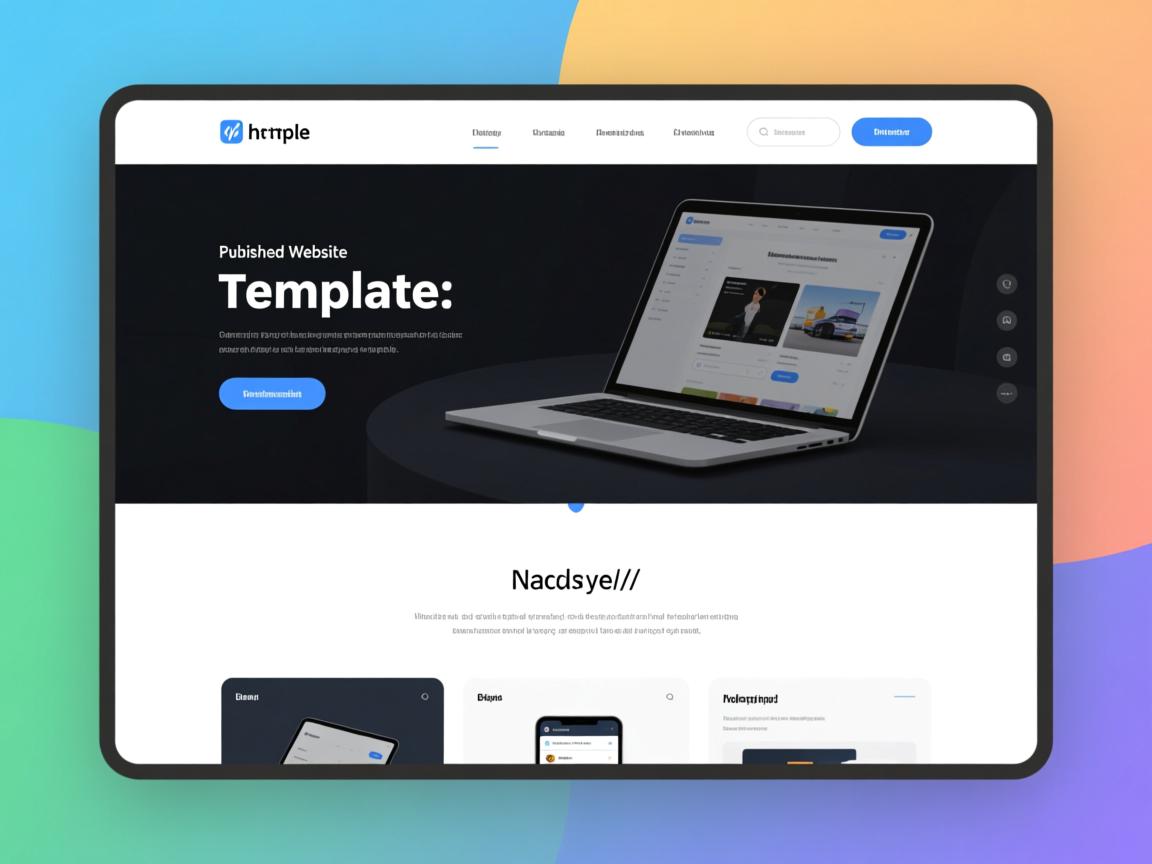 html模板如何发布网站模板 第2张 html模板如何发布网站模板 第2张