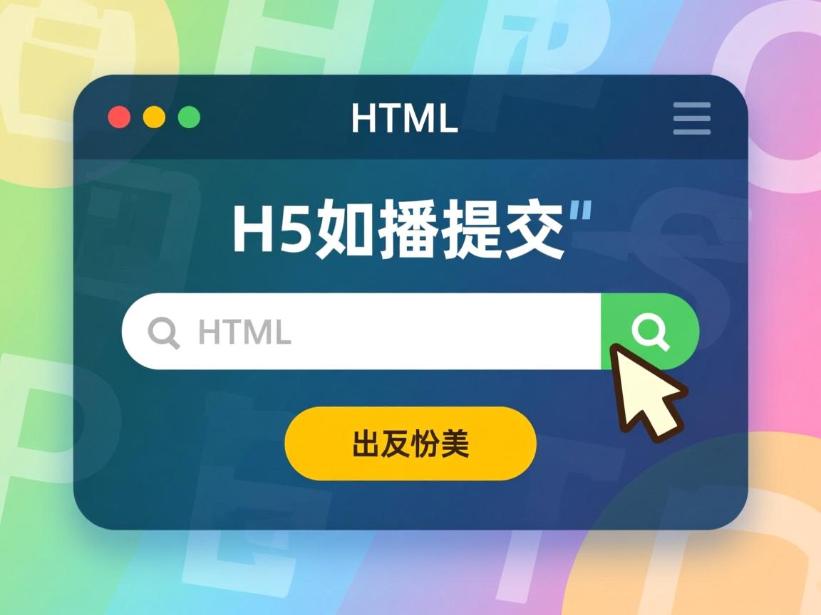 html5如何提交  第2张