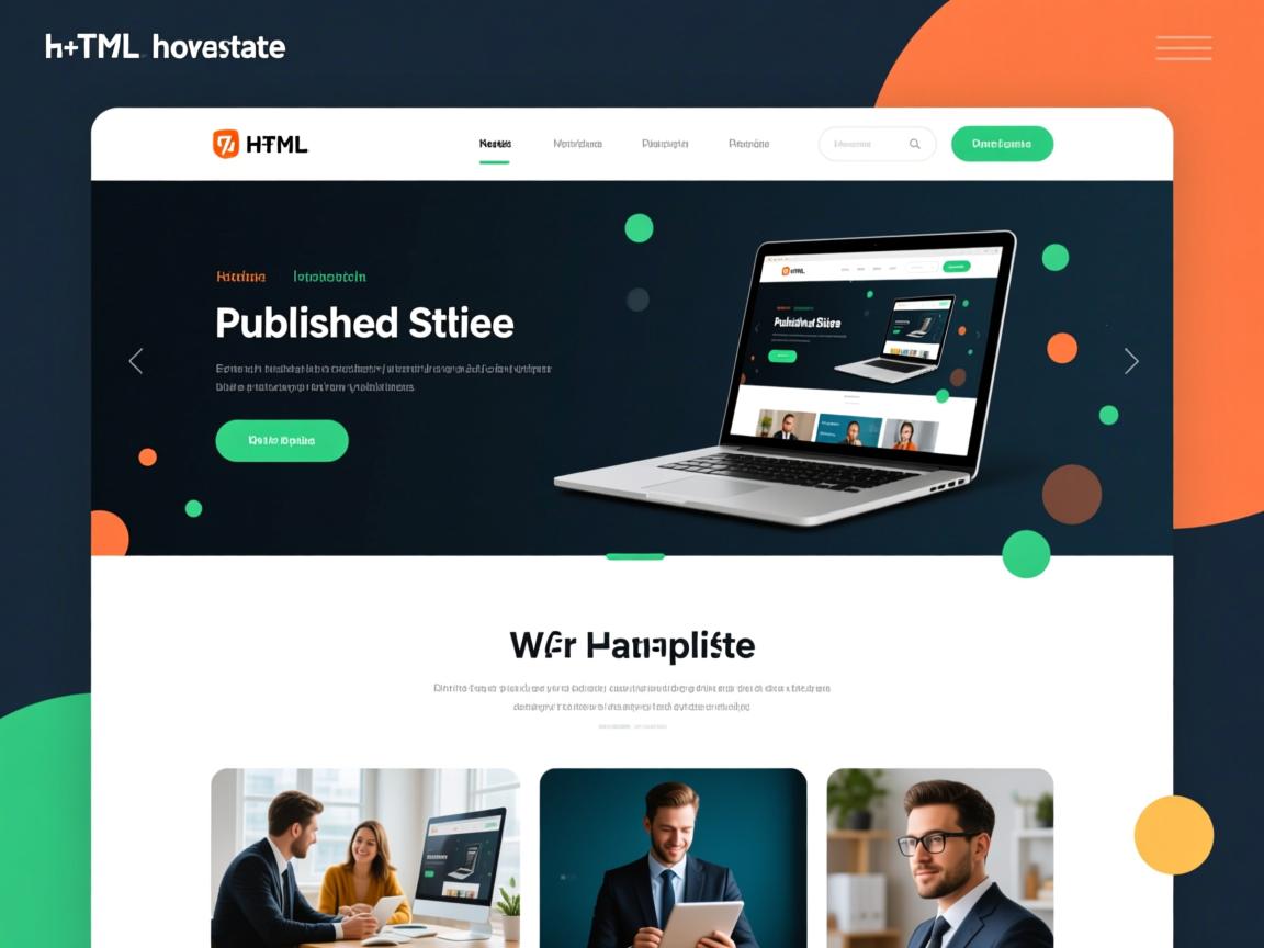 html模板如何发布网站