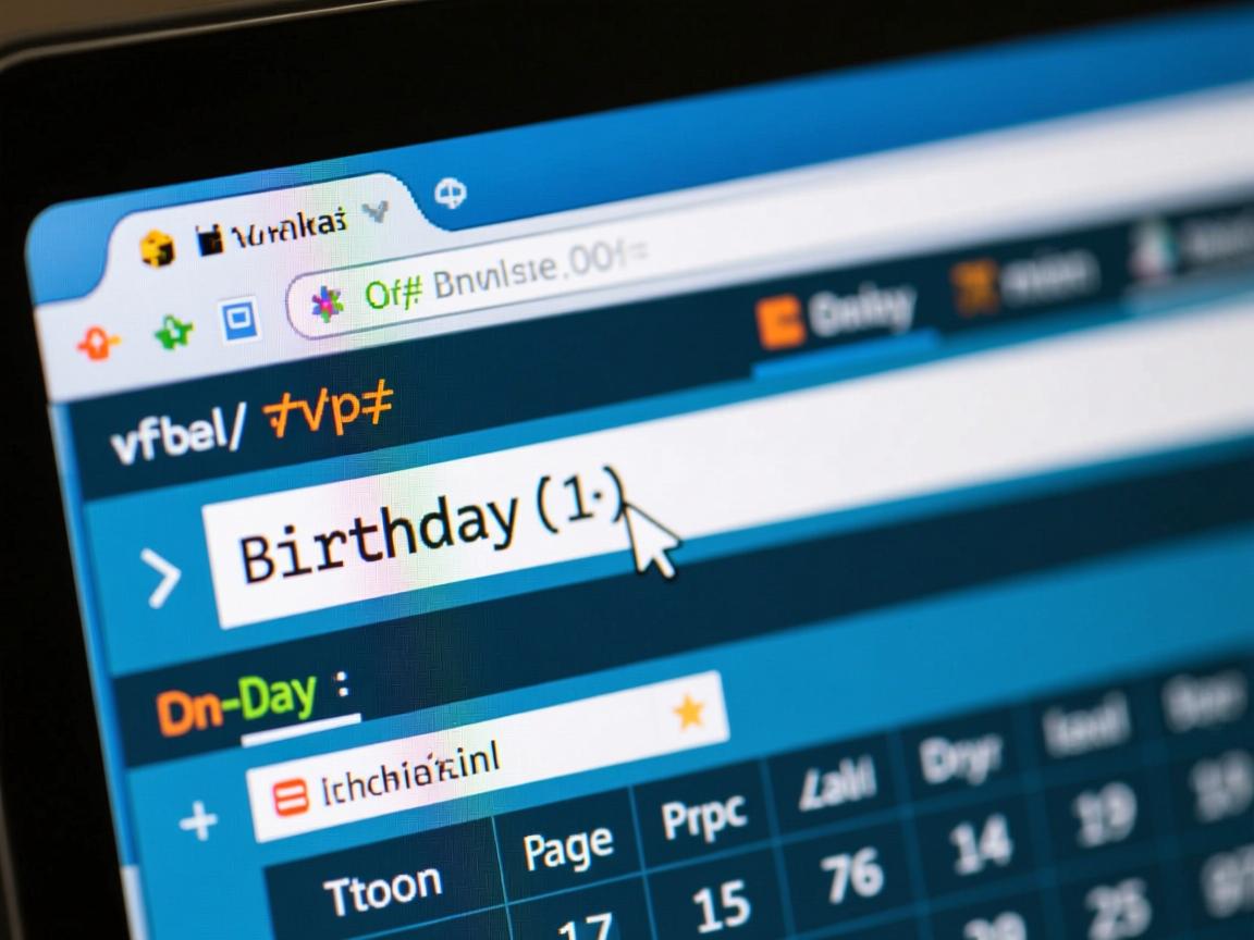 html中如何显示生日日期 第2张 html中如何显示生日日期 第2张