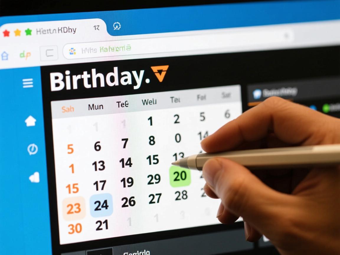 html中如何显示生日日期 第3张 html中如何显示生日日期 第3张