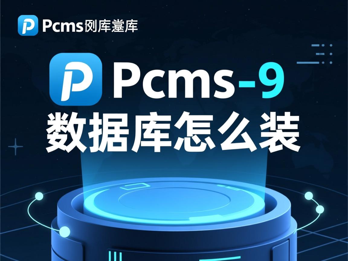 phpcms v9 数据库怎么装  第1张