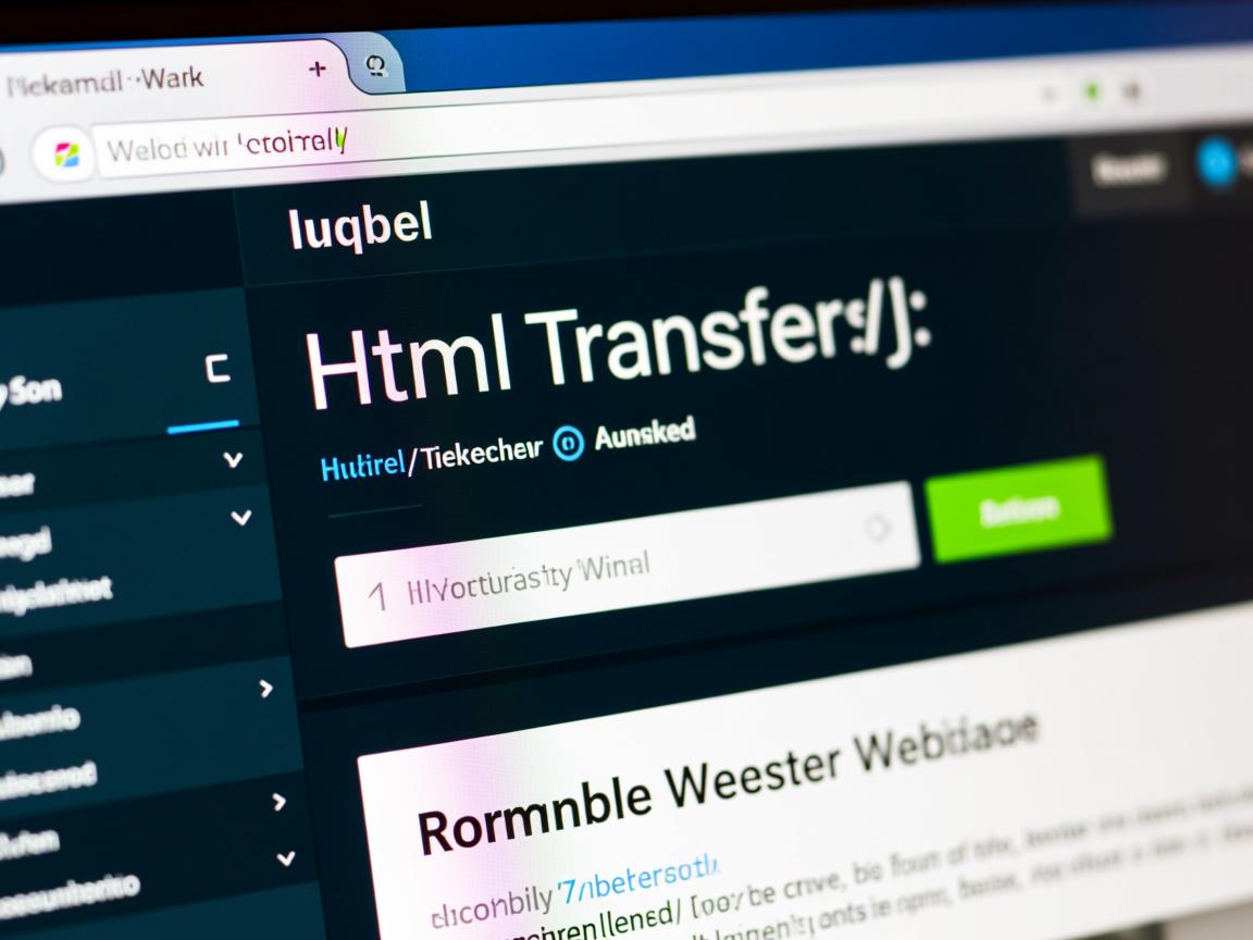 如何把html转换为网页  第1张