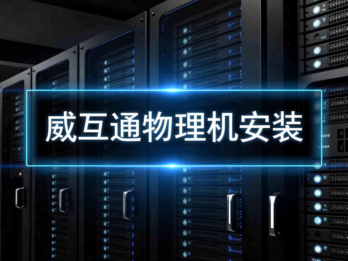 黑威联通物理机安装 第3张 黑威联通物理机安装 第3张