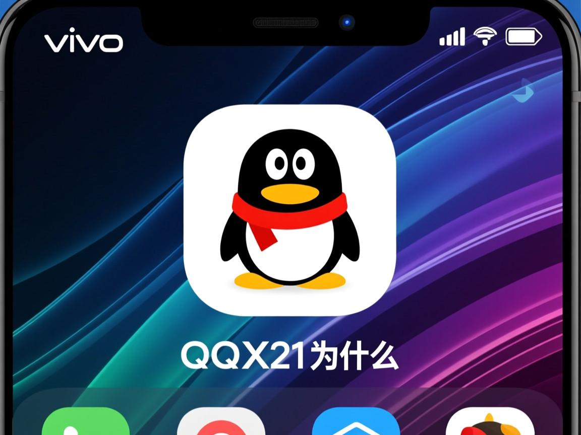 vivoX21为什么QQ不显示图标  第1张