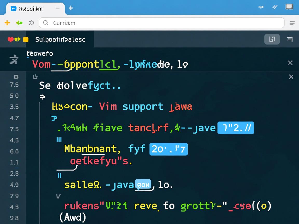 怎么让vim支持java语法 第2张 怎么让vim支持java语法 第2张