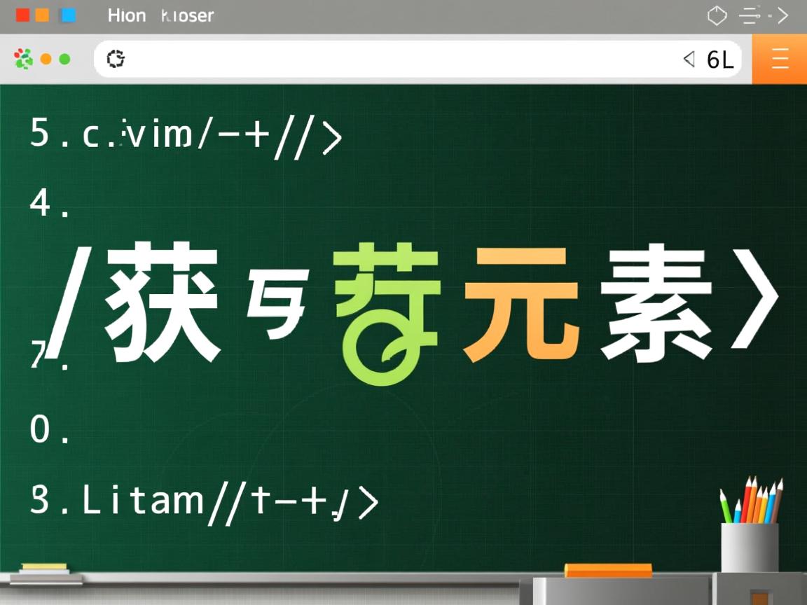 html如何获取元素  第3张