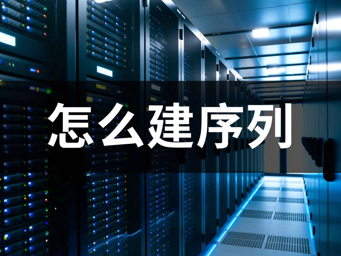 数据库怎么建序列  第1张