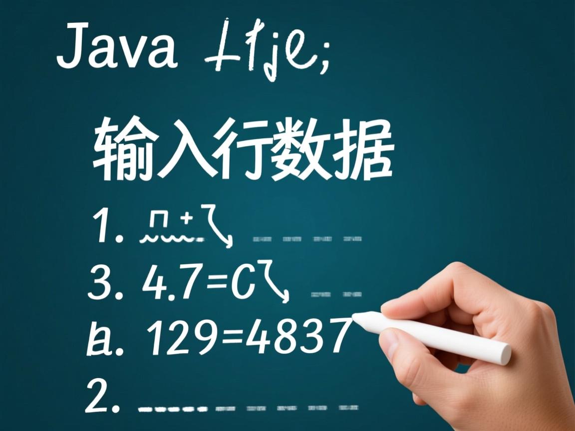 java怎么输入多行数据 第1张 java怎么输入多行数据 第1张