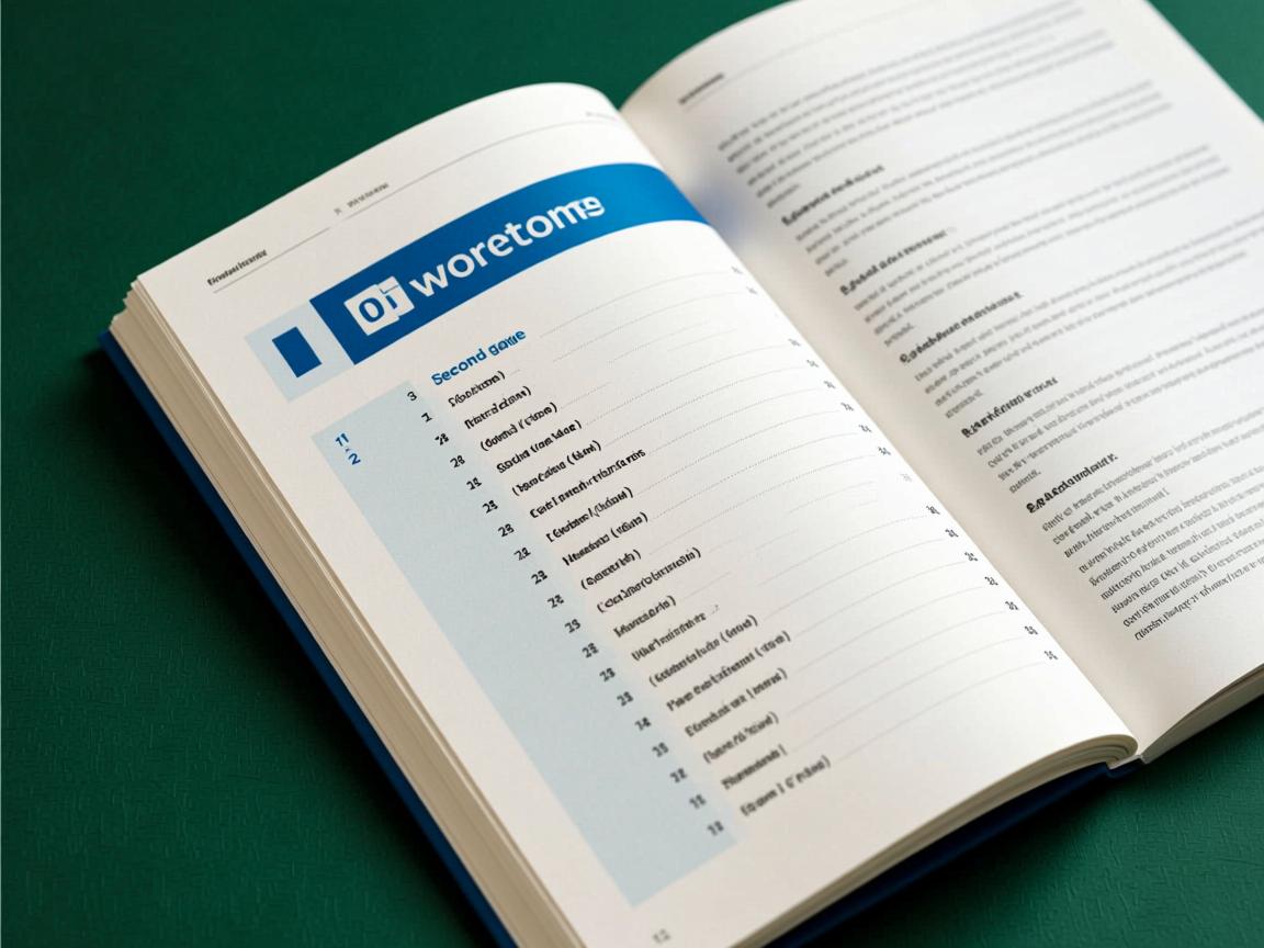 为什么word目录从第二页开始  第2张