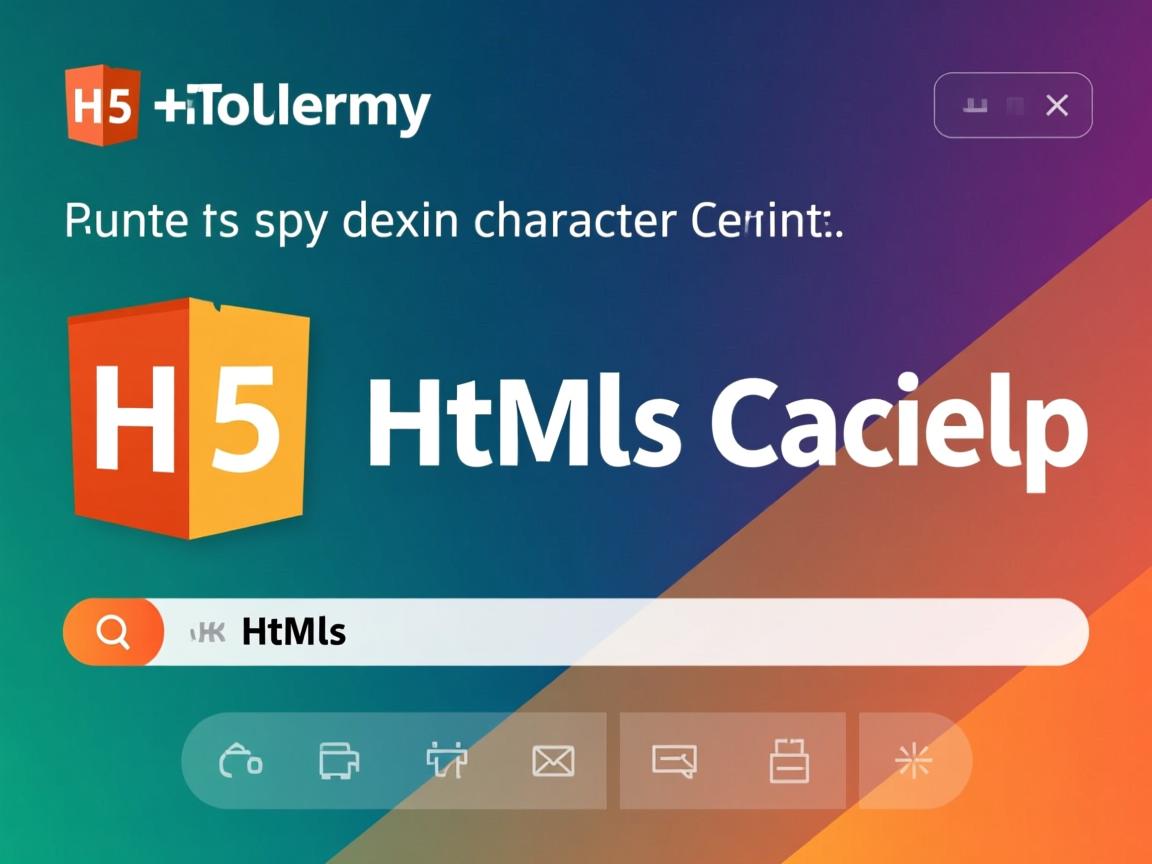 html5如何定义字符集  第1张