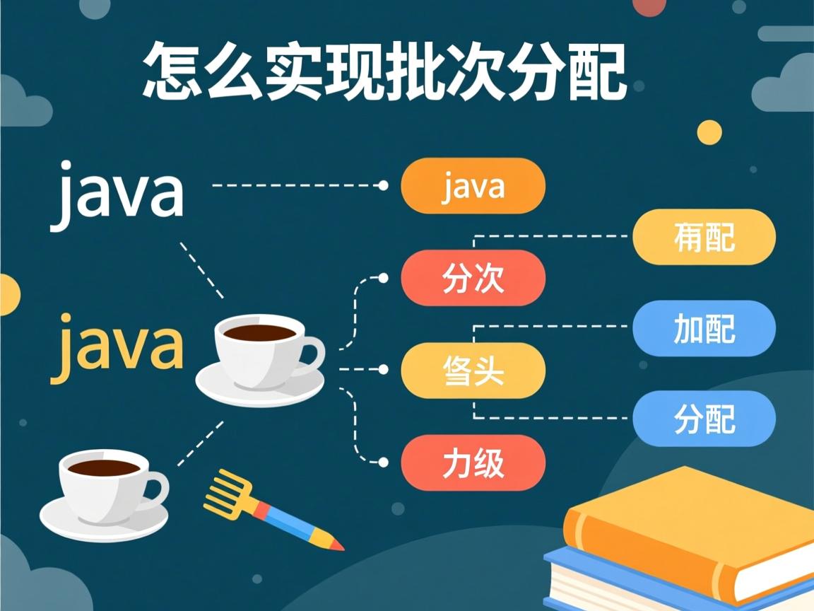 java中怎么实现批次分配  第2张