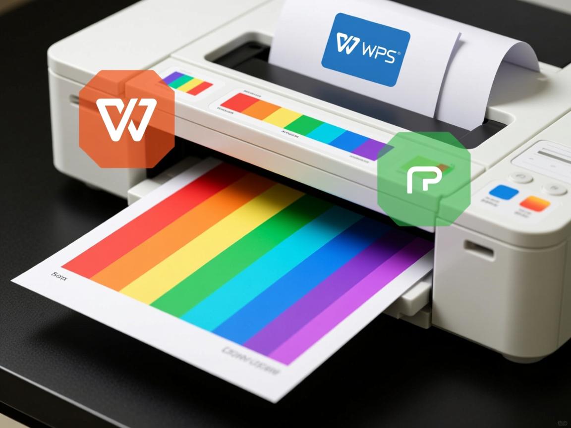 为什么wps打印不出来颜色  第2张