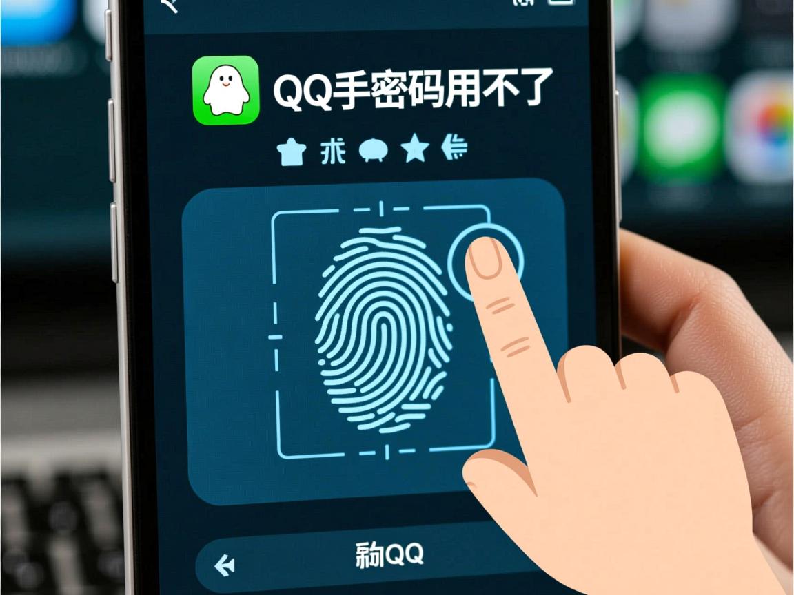 为什么qq手势密码指纹用不了  第2张