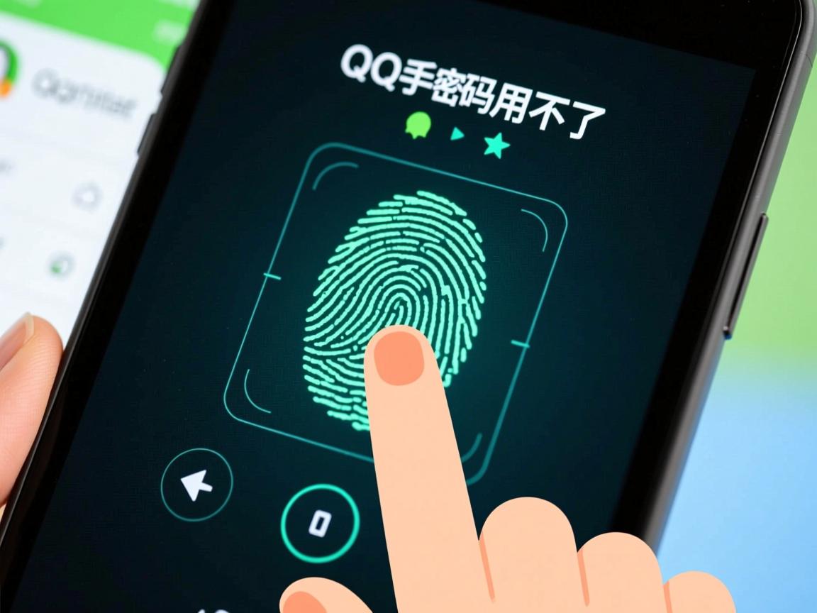 为什么qq手势密码指纹用不了  第3张