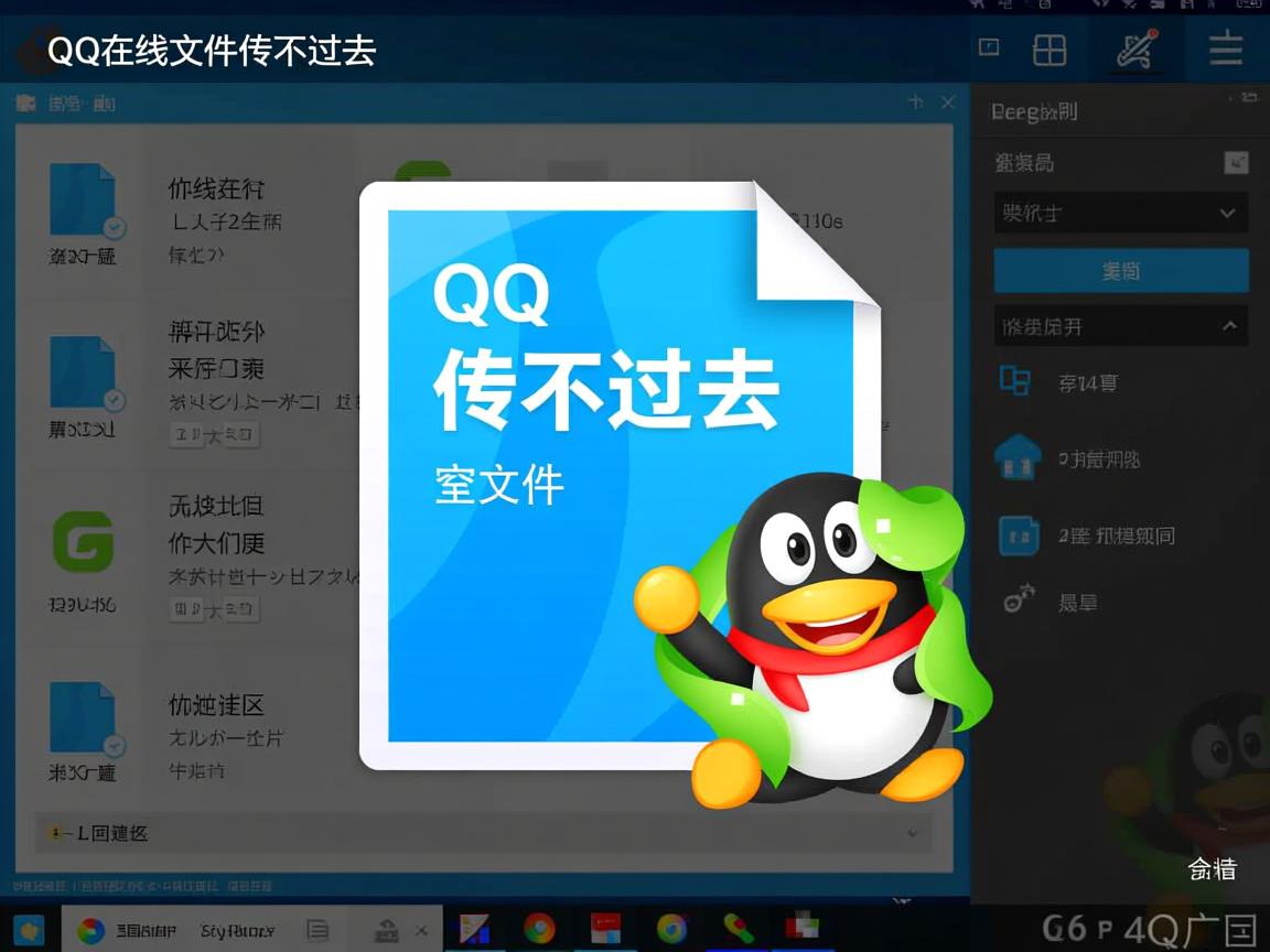 为什么qq在线文件传不过去  第1张