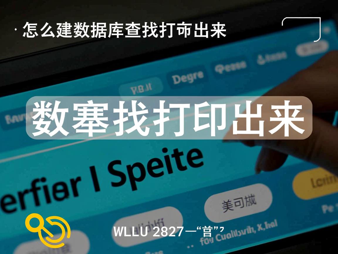 jsp怎么建数据库查找打印出来  第2张