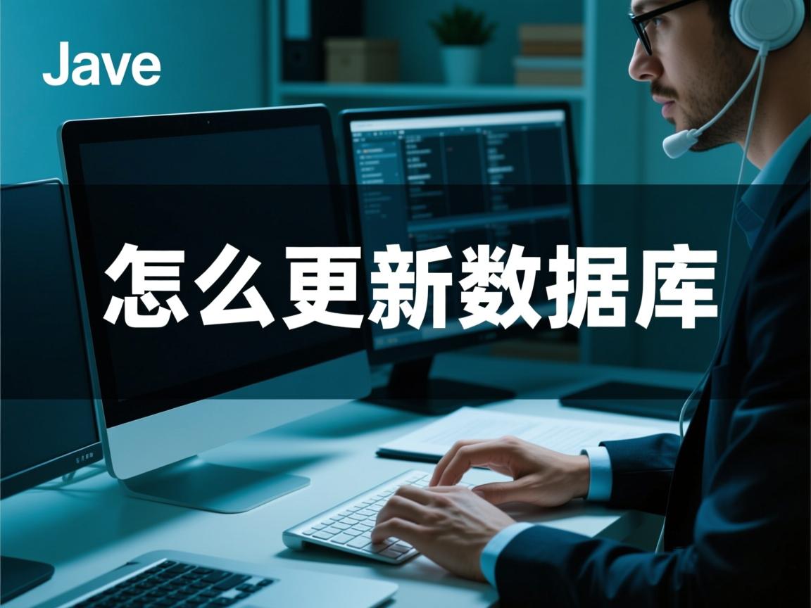 java怎么更新数据库