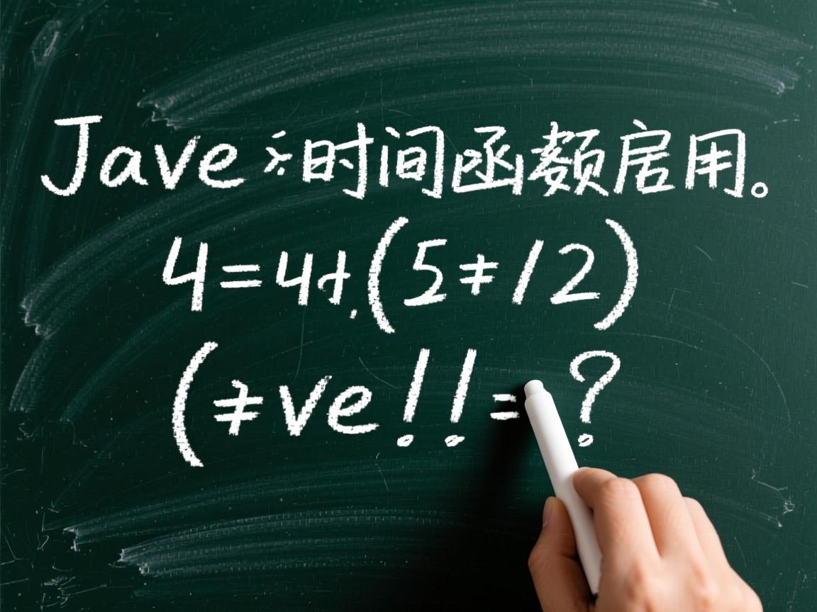 java的时间函数怎么用