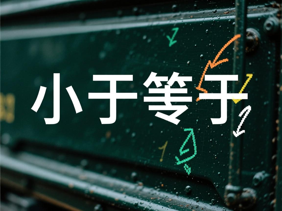 java里面的小于等于符号怎么打出来  第2张