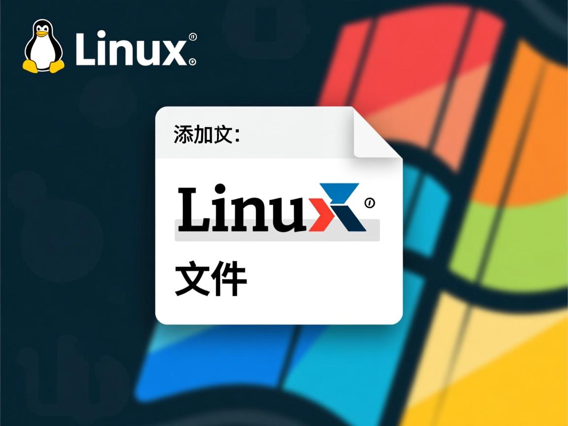 linux如何添加文件