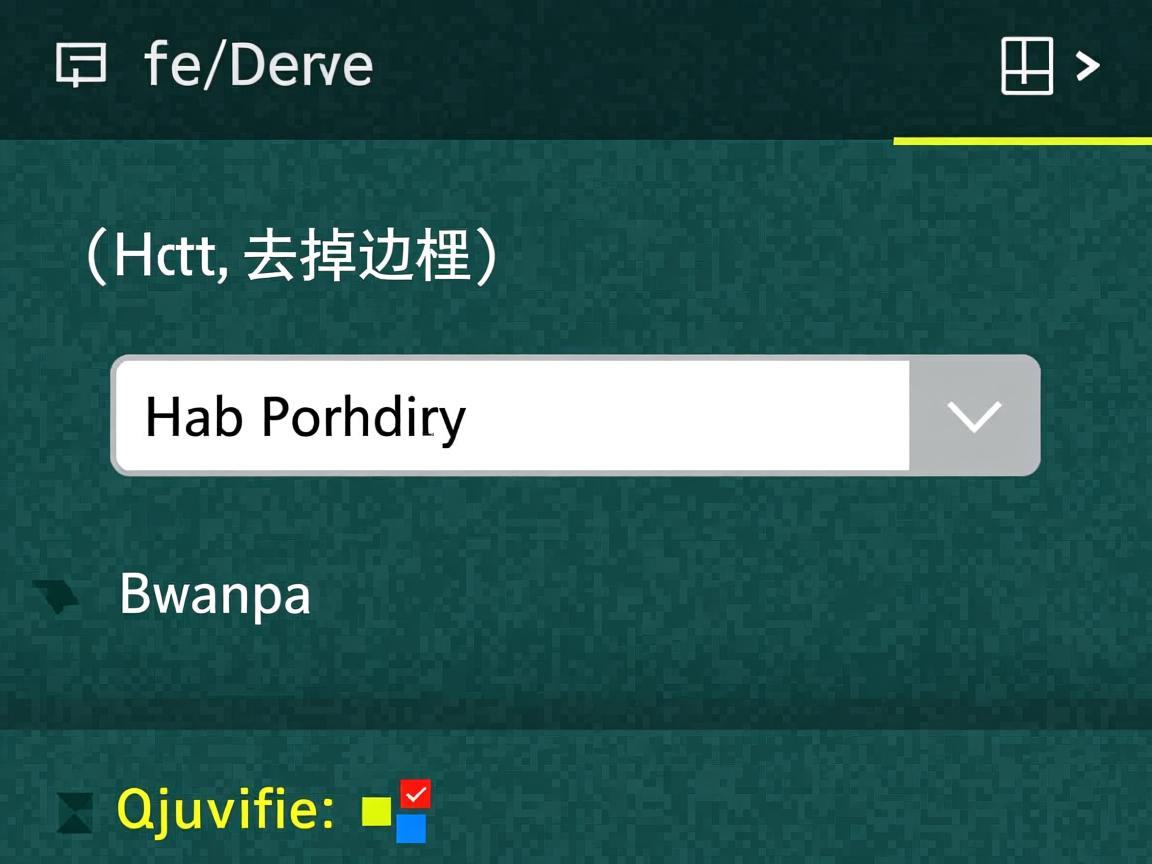 html中下拉框如何去掉边框  第1张